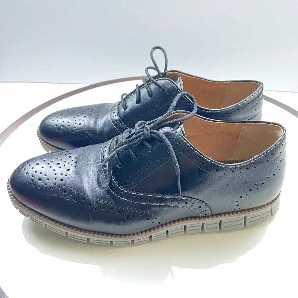 Deer Stags Black Big Boys Dress shoes Size 6.5